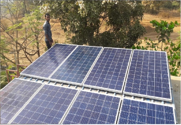 30 Kw solar plant at neral